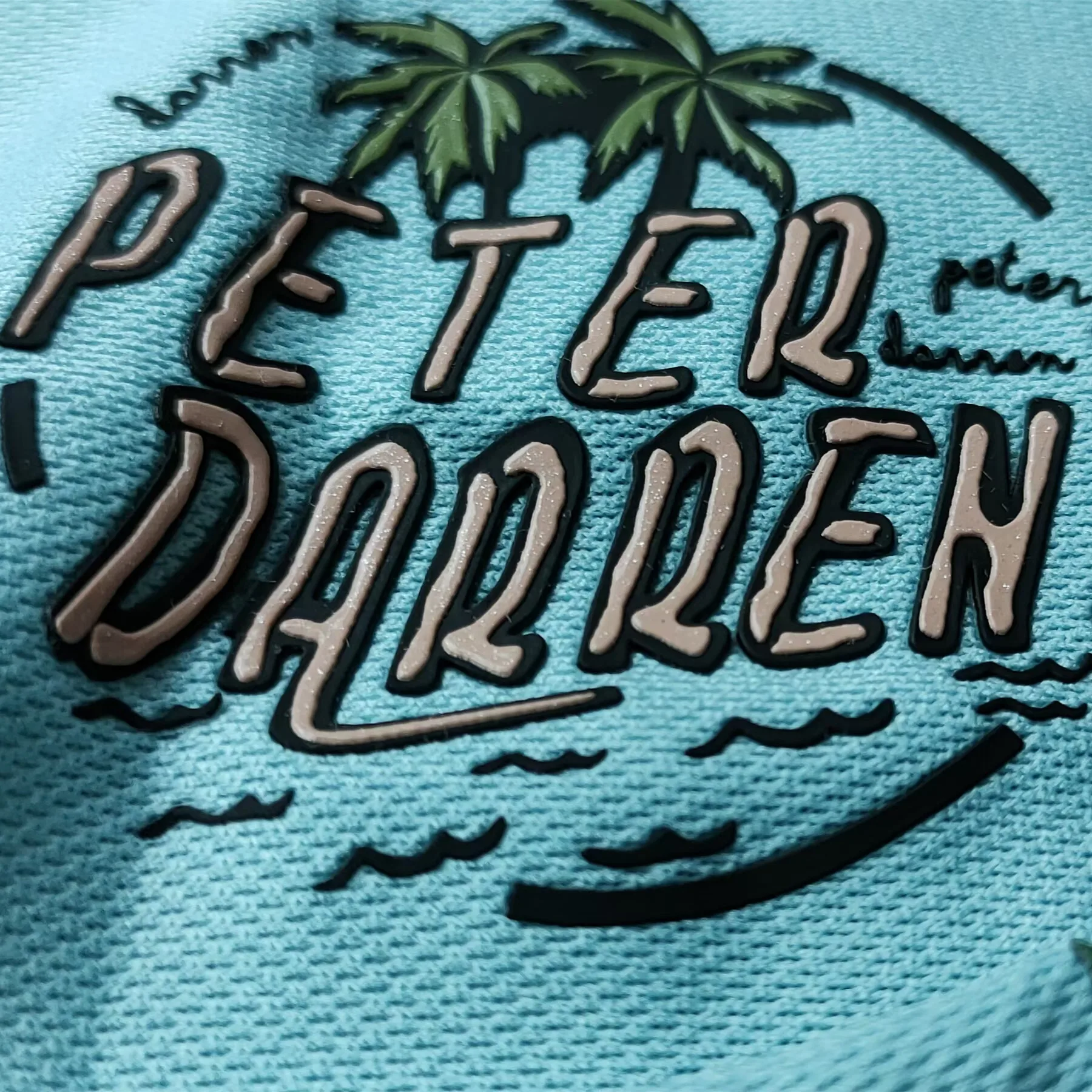 Индивидуальное 3D тиснение одежды, экологически чистый клей, пластиковый мягкий клей OEM