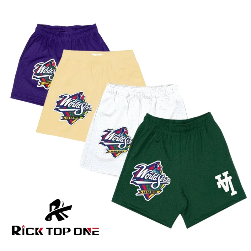 Comfortable Sports Shorts Men Multicolor Men Printed Shorts Polyester  blank Men basketball Mesh Shorts