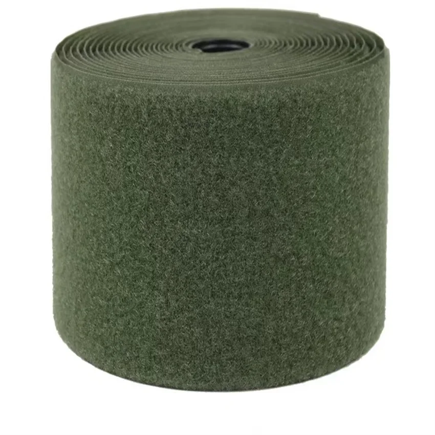 Customizable color-coded back-to-back  self-grabbing hook-and-loop straps adjustable hook-and-loop ties