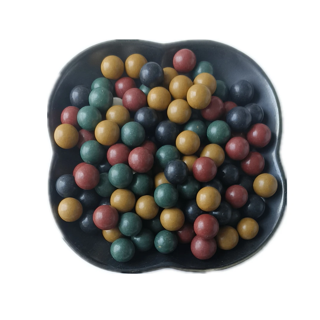 Biodegradable Slingshot Ammo Hard Mud Ball 9mm Outdoor Hunting shoot mud ball