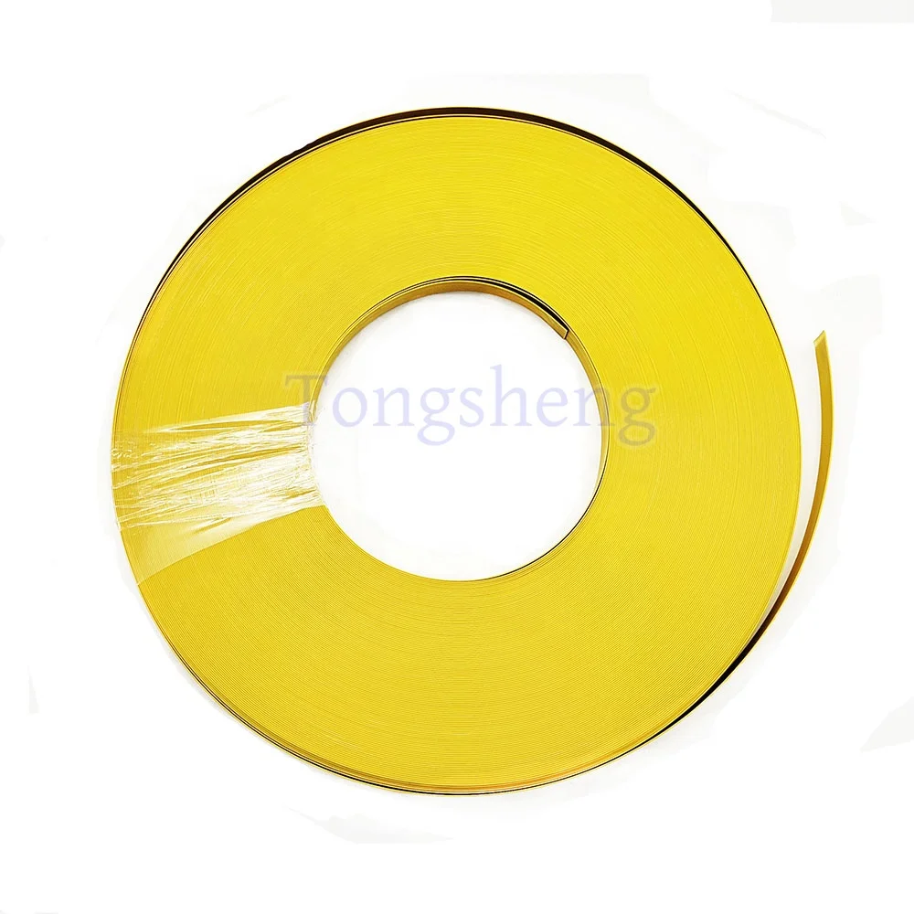 Golden Color ABS edge lipping Strip Plastic Rubber Edge Protection Banding  Edge PVC Band decorative Strips