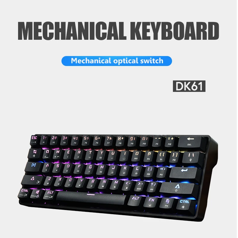 Wholesale High Quality Case PCB Wholesale Switches RGB USB Type C Technology China Black Wireless Mechanical Keyboard No Rgb T/T