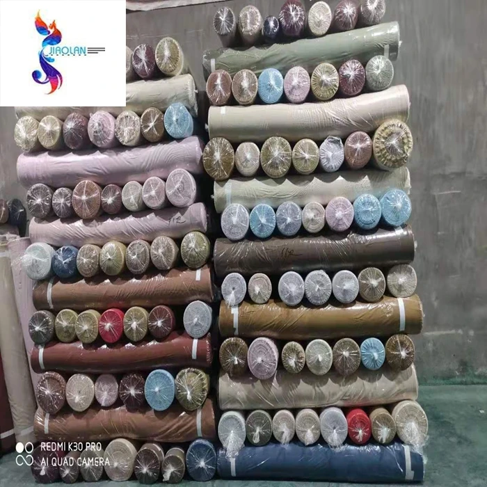 high quality 100%CEY cancelled order dyed crepe 50000m stock lot fabric