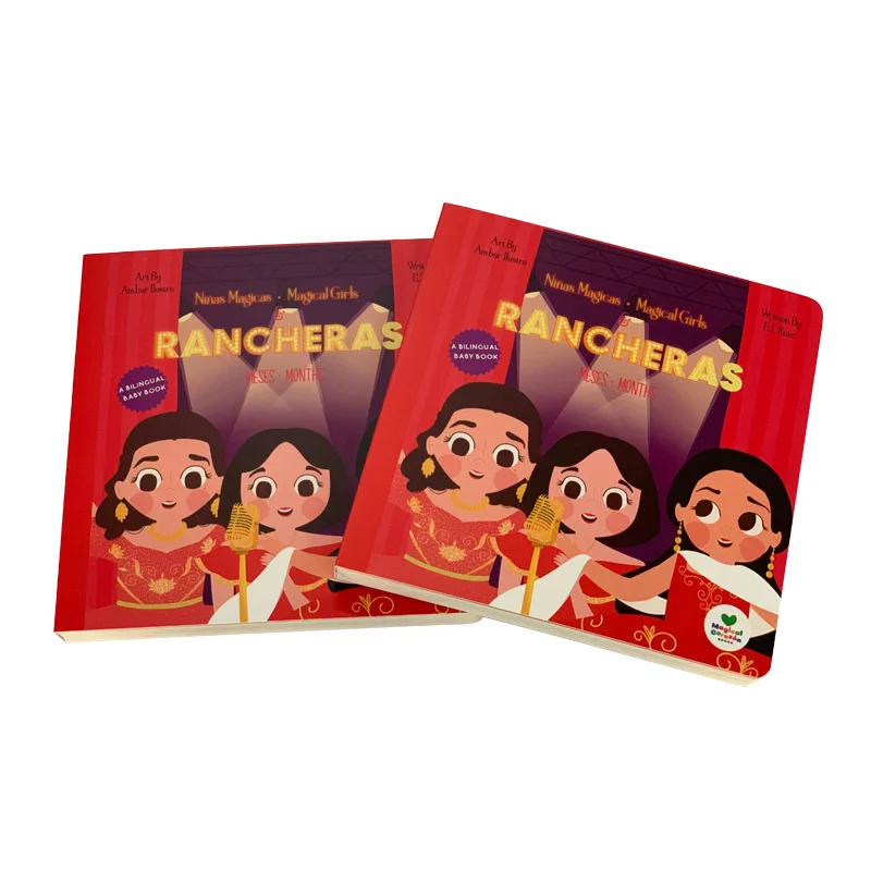 High quality colorful children story book printing board book publishing books printing services