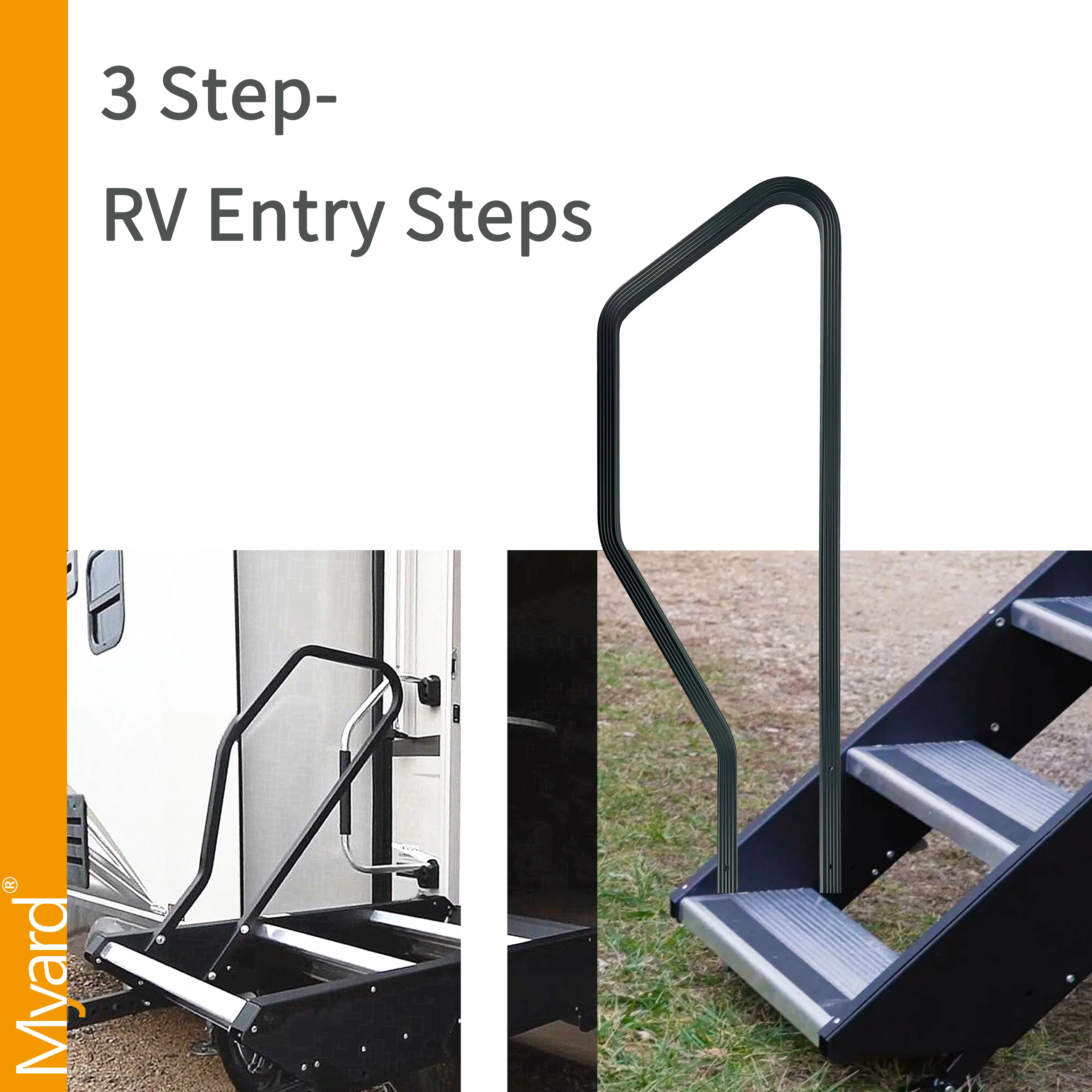 Adds Stability And Safety Other Interior Accessories Adds Stability And Safety Handrail For RV Steps