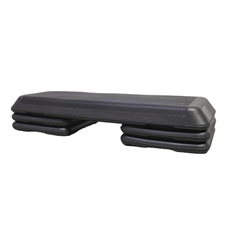 SMARTFIT Aerobic Step Platforms with Adjustable Risers Freestyle Exercise Step Board Gym Aerobic Step