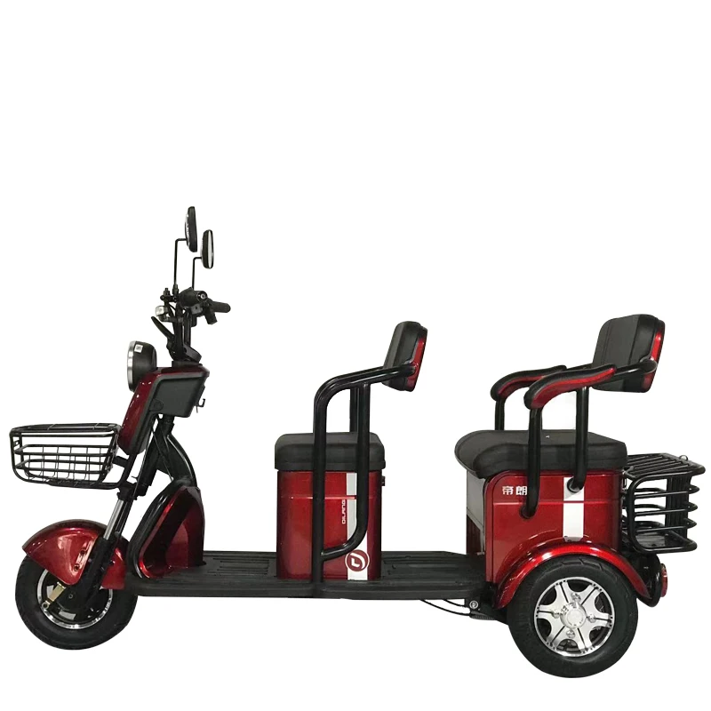 Hot sel 2021 new model electric tricycle 3 three wheel scooter travel family weekend