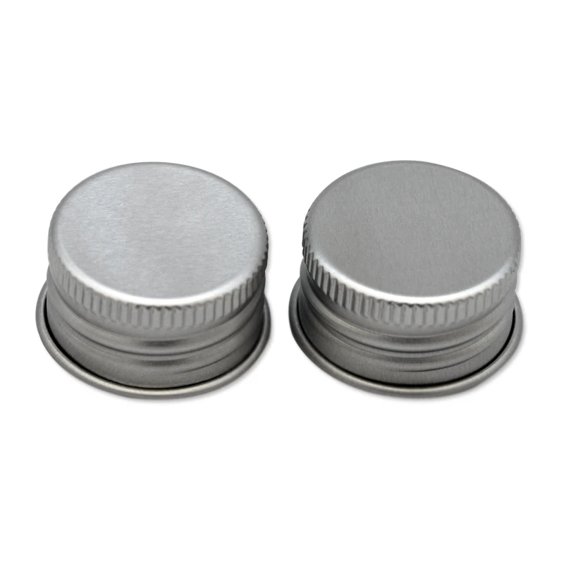 High quality 20mm 24mm 28mm aluminum cap aluminum lid for drinks bottle metal cap metal lid for packing bottle Wholesale