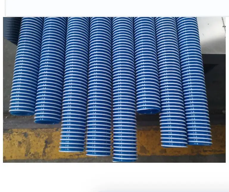 EVA Vacuum Cleaner Hose Spiral Pipe Corrugated Swimming Pool Tube Extruder Machine