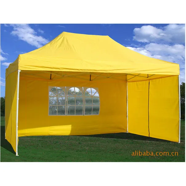 Trade show/advertising/promotion cheap price pop up steel folding tent