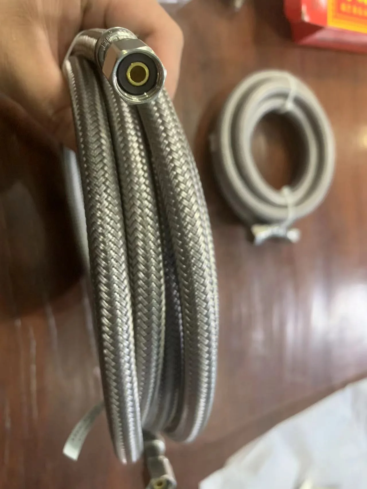 Super flexible NSF certificated food grade pex inner hose braided hose flexible
