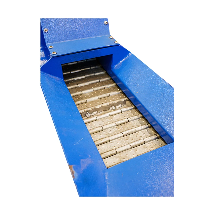 China Supplier Metal Bolt Screw Conveyor Belt For Wood Chip