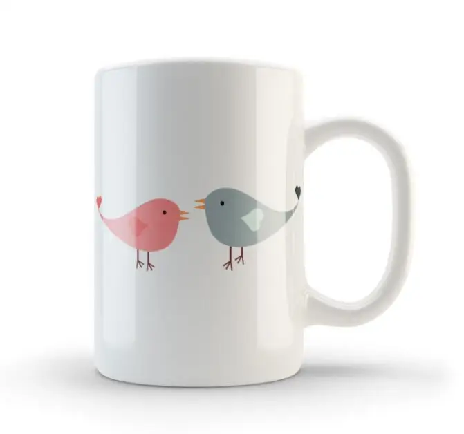 Oempromo Good quality mugs sublimation coffee cup custom cups logo white ceramic mug