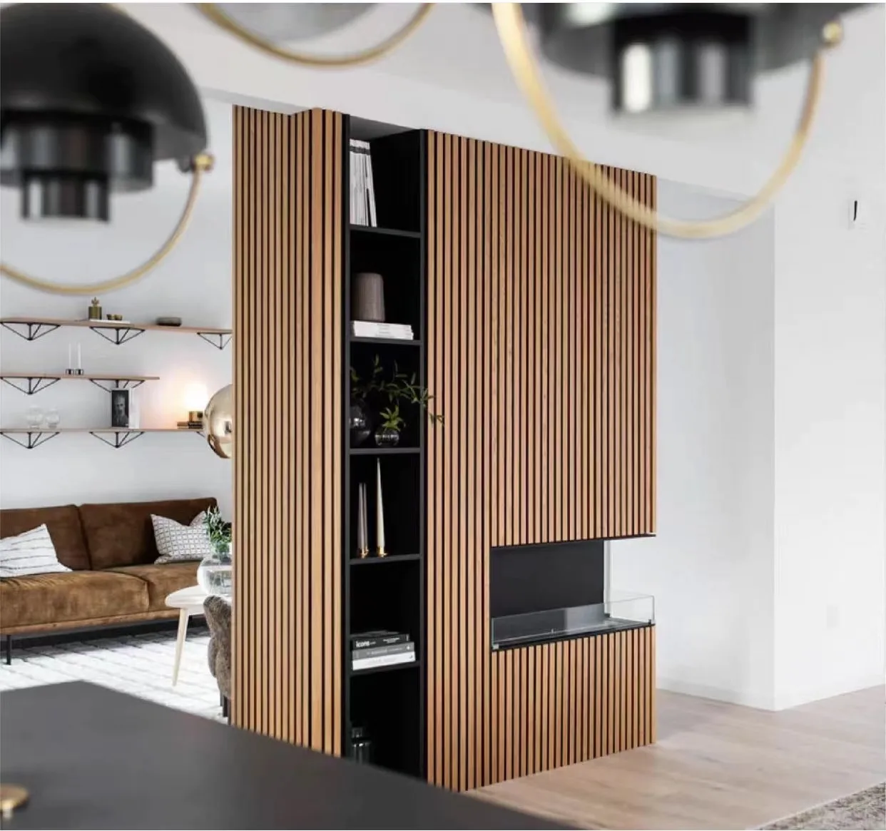 Acoustic Wood Panel Wall Panel for Office Hotel Decorative Polyester Fiber Mass Loaded Vinyl Sound Barrier Insulation Board