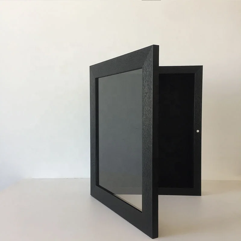 Kids Art Frames Front-Opening Great for Kids Drawings Children Art Projects 8x10 black shadow box frame