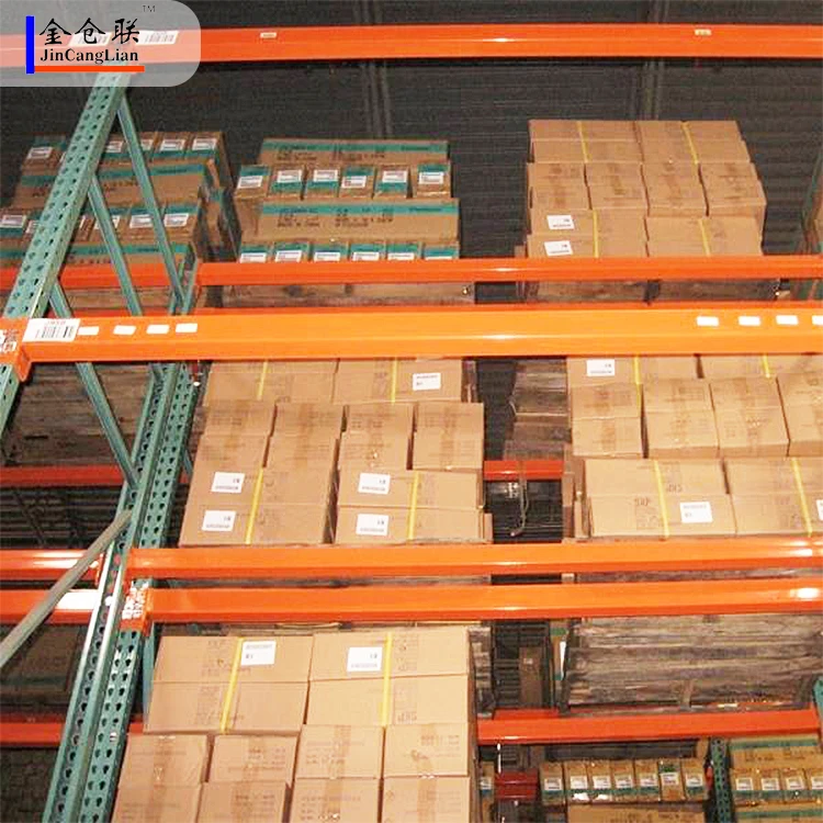 Industrial Warehouse Heavy Duty Teardrop Pallet Shelf Drill Storage Rack adjustable shelving unit