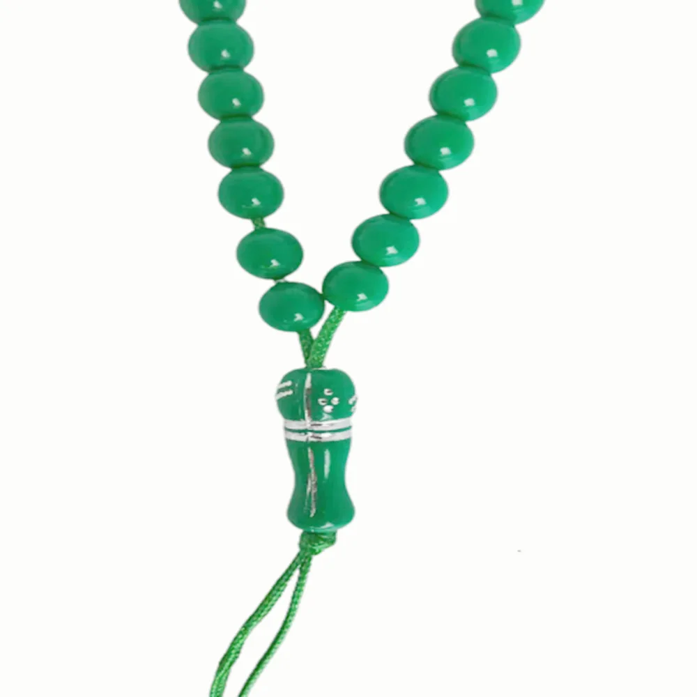 Resin Material Islamic Tasbih Prayer Beads Muslim Rosary Worship Supplies Accessory