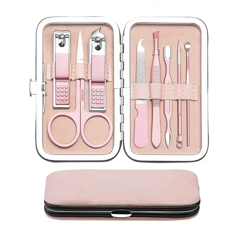Nail beauty  Care Kit at Home  perfect Manicure Set with Cuticle Trimmer Nail File and Curved Scissor for girls