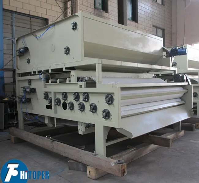 Belt filter press of PLC control automatically operation,continuous filtration press filter of belt type