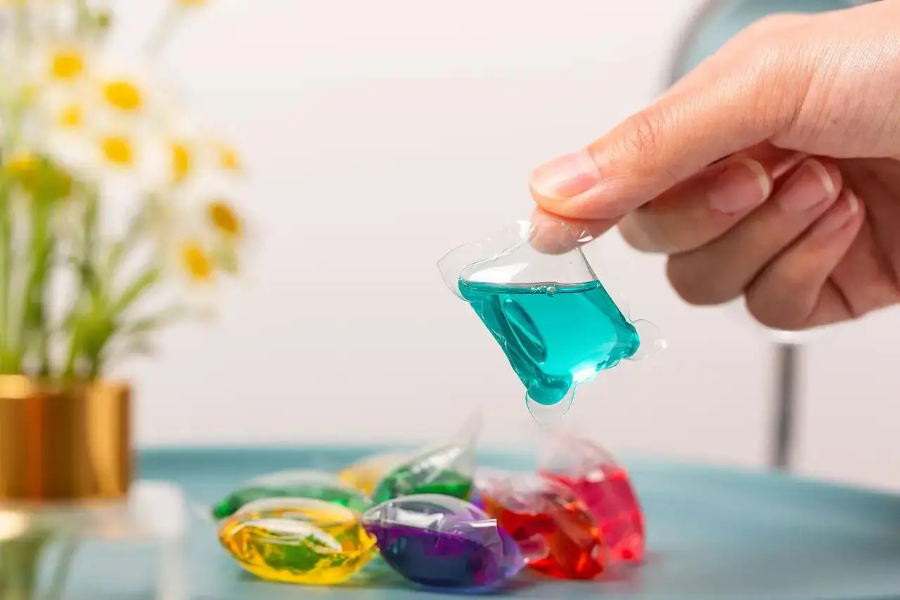 Clothes Washing Apparel Detergent Pods Liquid Laundry  Capsules OEM 3in1 Eco