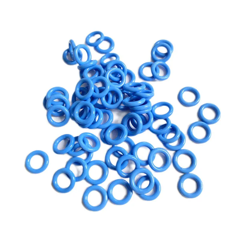 High Temperature Corrosion Resistance 50-95 Durometer FKM O-Ring Silicone Rubber Sealing O Rings Hydraulic Oil Machine