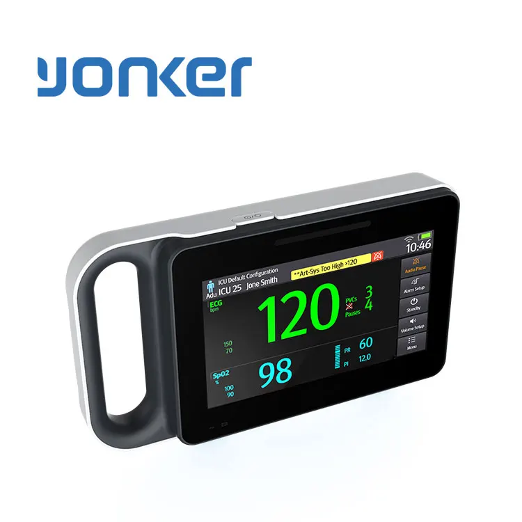 Yonker laptop blood pressure blood sugar continous glucose led patient monitor