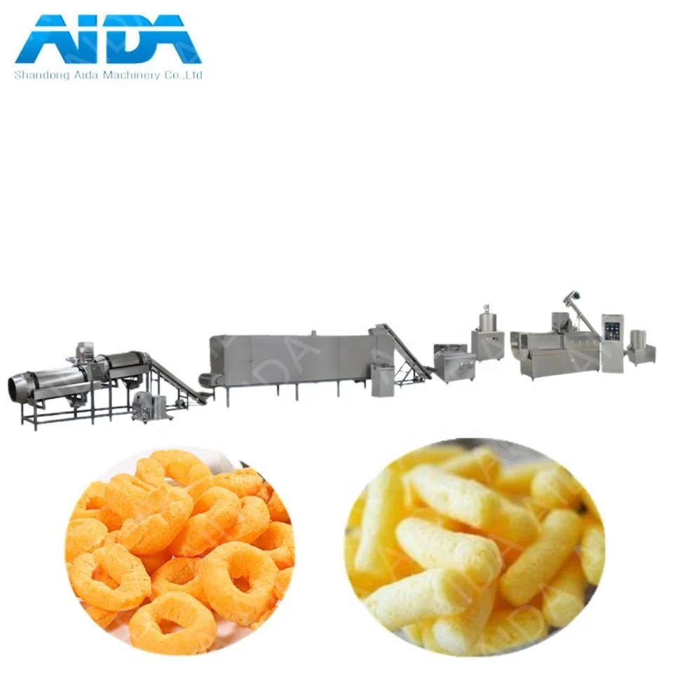 Industrial Crispy Sweet Kelloggs Chocolate Balls Fruit Loops Puff Snacks Chips Manufacturing Equipment