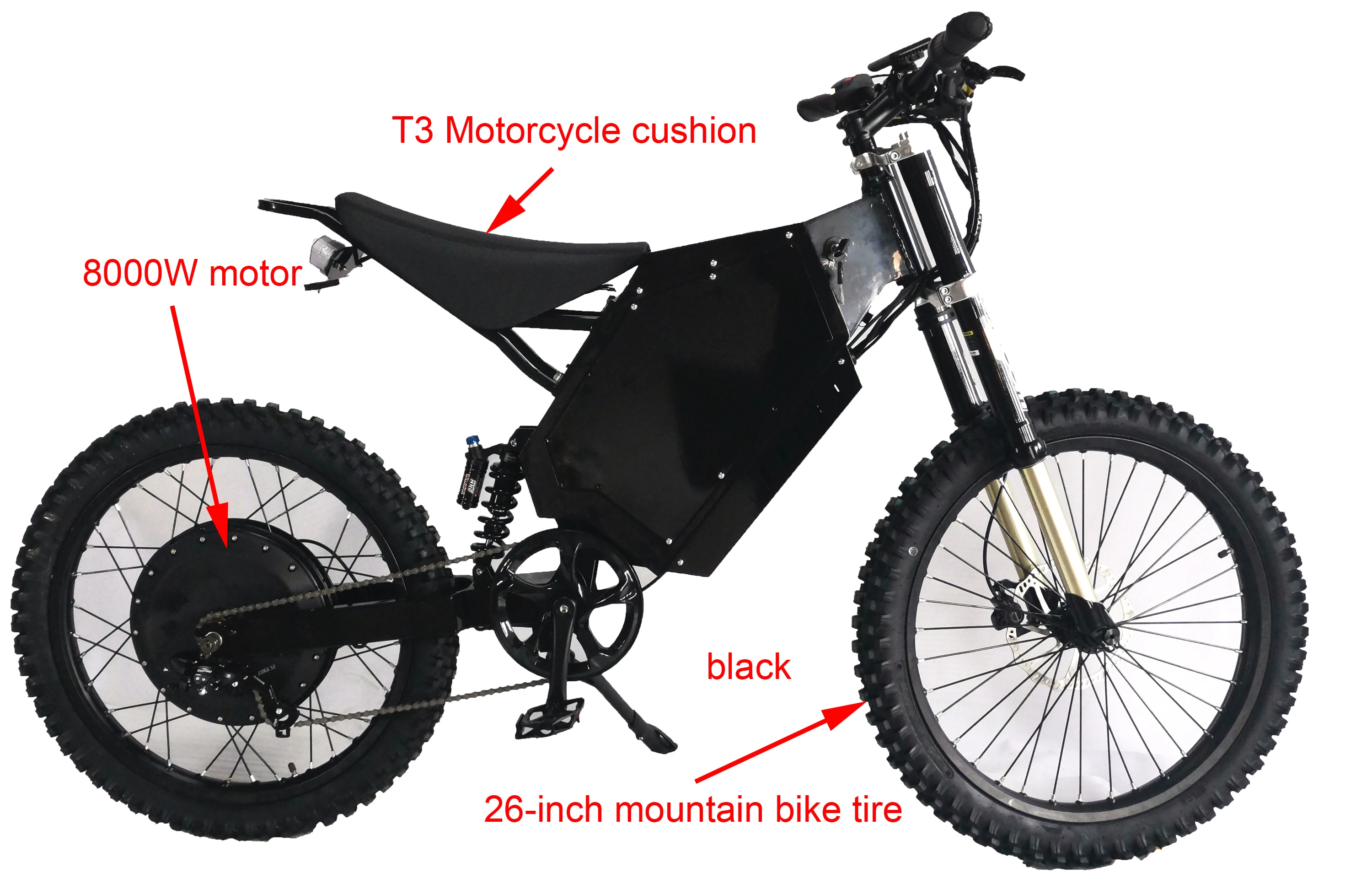Innovative products 2023 motor pocket bike cool motorcycle 5000w electrique electrical bicycles battery ebike