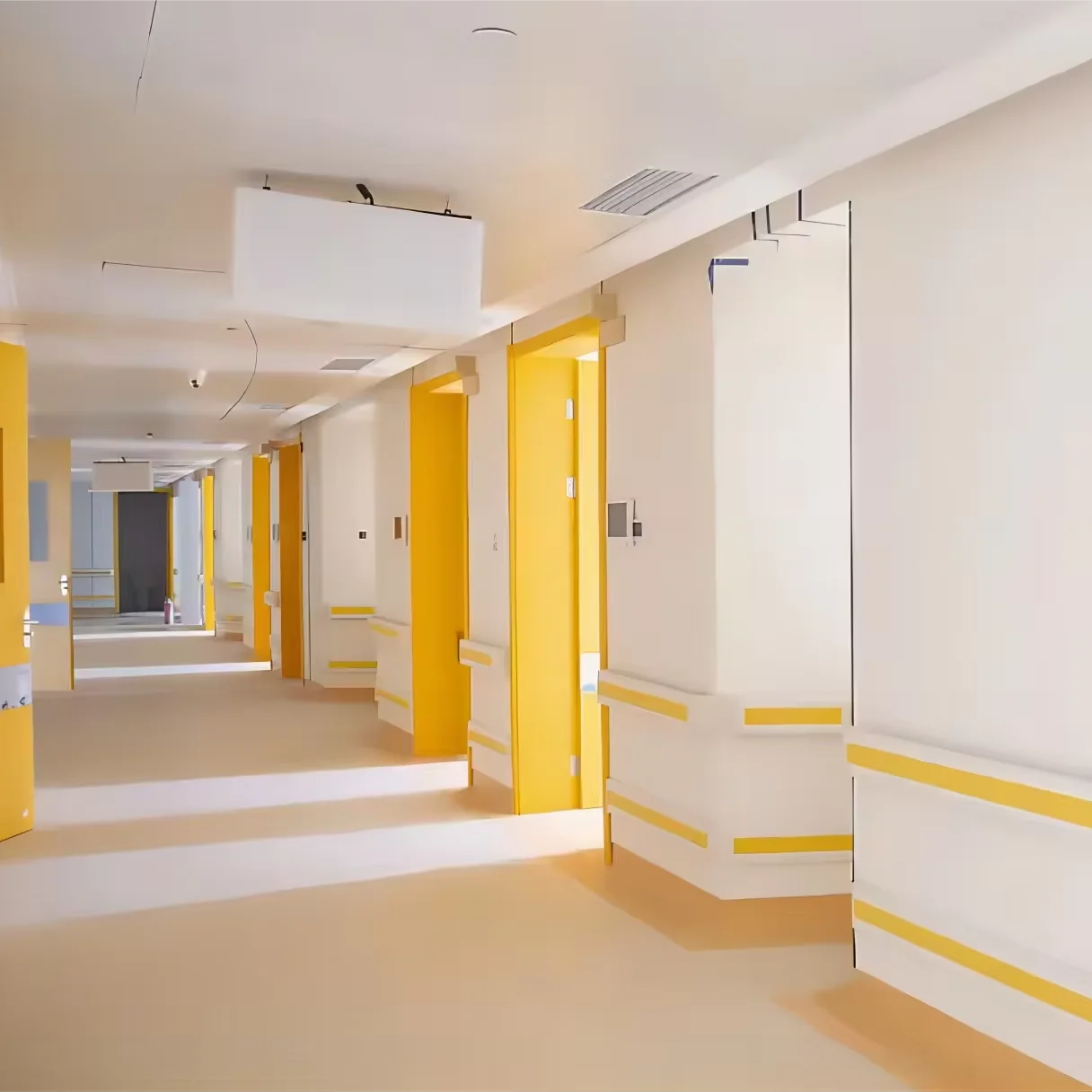 Больничные настенные панели из ПВХ