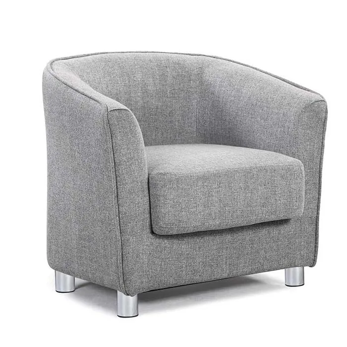 Hendry Wholesale Factory High quality modern style Living Room Leisure Chair Sofa Fabric Wingback Chair single Sofa