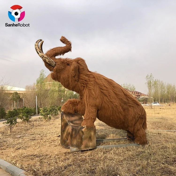 Life Size Realistic Robotic Animatronic Prehistoric Animal Maker