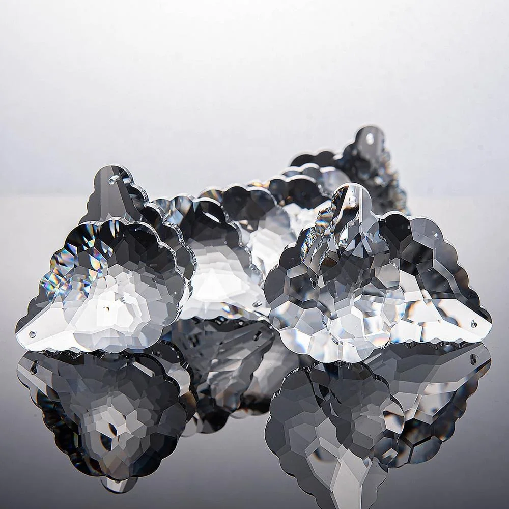 Clear Crystal Chandelier Lamp Lighting Drops Pendants Balls Prisms Hanging Glass Prisms Parts  Home/House Decor