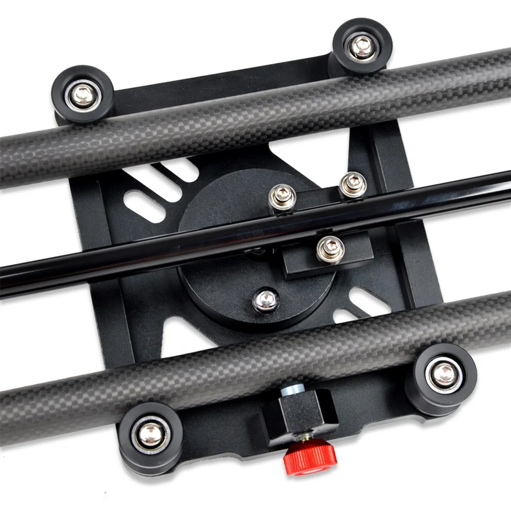 Portable camera track Freshphoto 100cm carbon fiber shooting moving auto photography dv camera electronic slider