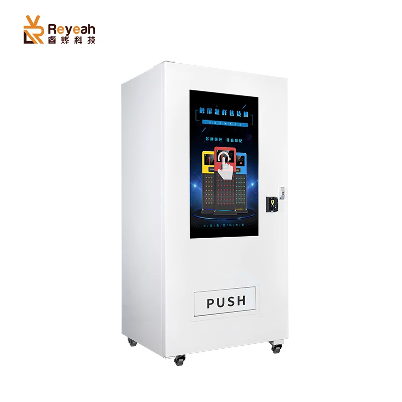 Reyeah High Capacity  Touch Screen  Como Vending Machine For Drink And Food