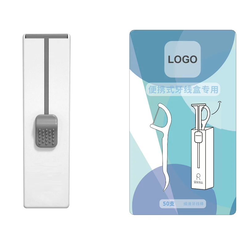 Многоразовый контейнер для хранения зубной нити портативный автоматический диспенсер