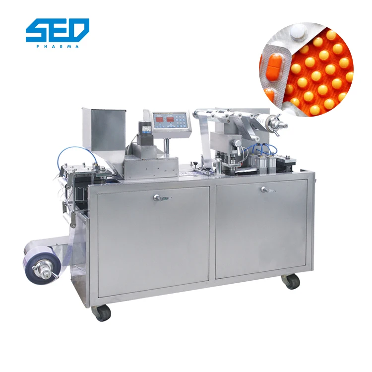 Laboratory DPP80 Small Alu Alu Mini Tablet Blister Packing Machine