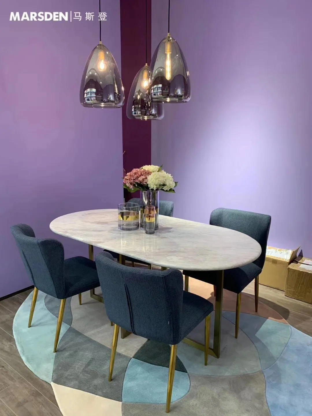 Marsden Industrial Restaurant Hotel Simple Design Light Fixtures Modern Pendant Light