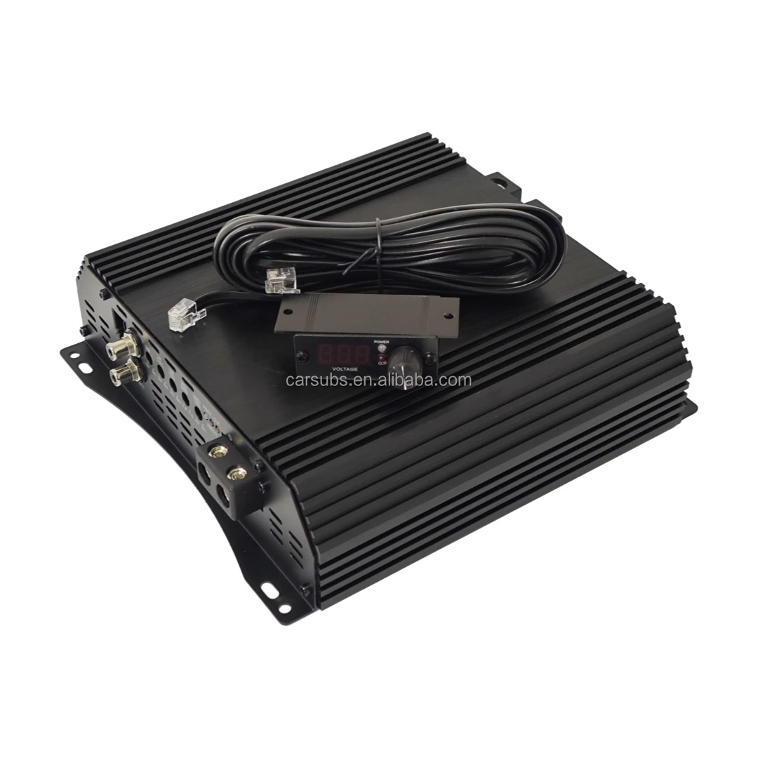 Brazilian Style Car Subwoofer Amplifier Full Range RMS 3000W Class D Peak 6000W SPL strong Bass Monoblock Car Amplifier