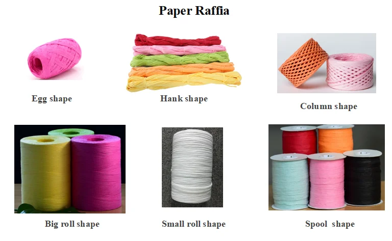 Asun Paper Paper Raffia Yarn String Rope