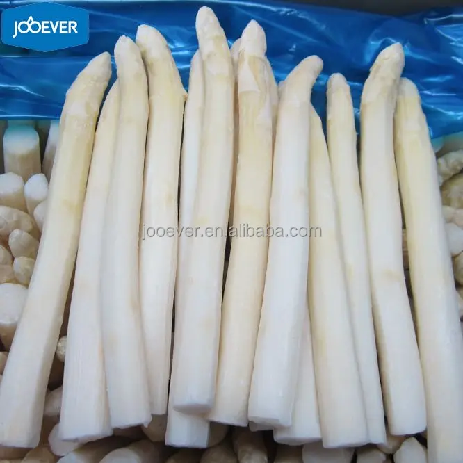IQF frozen white asparagus