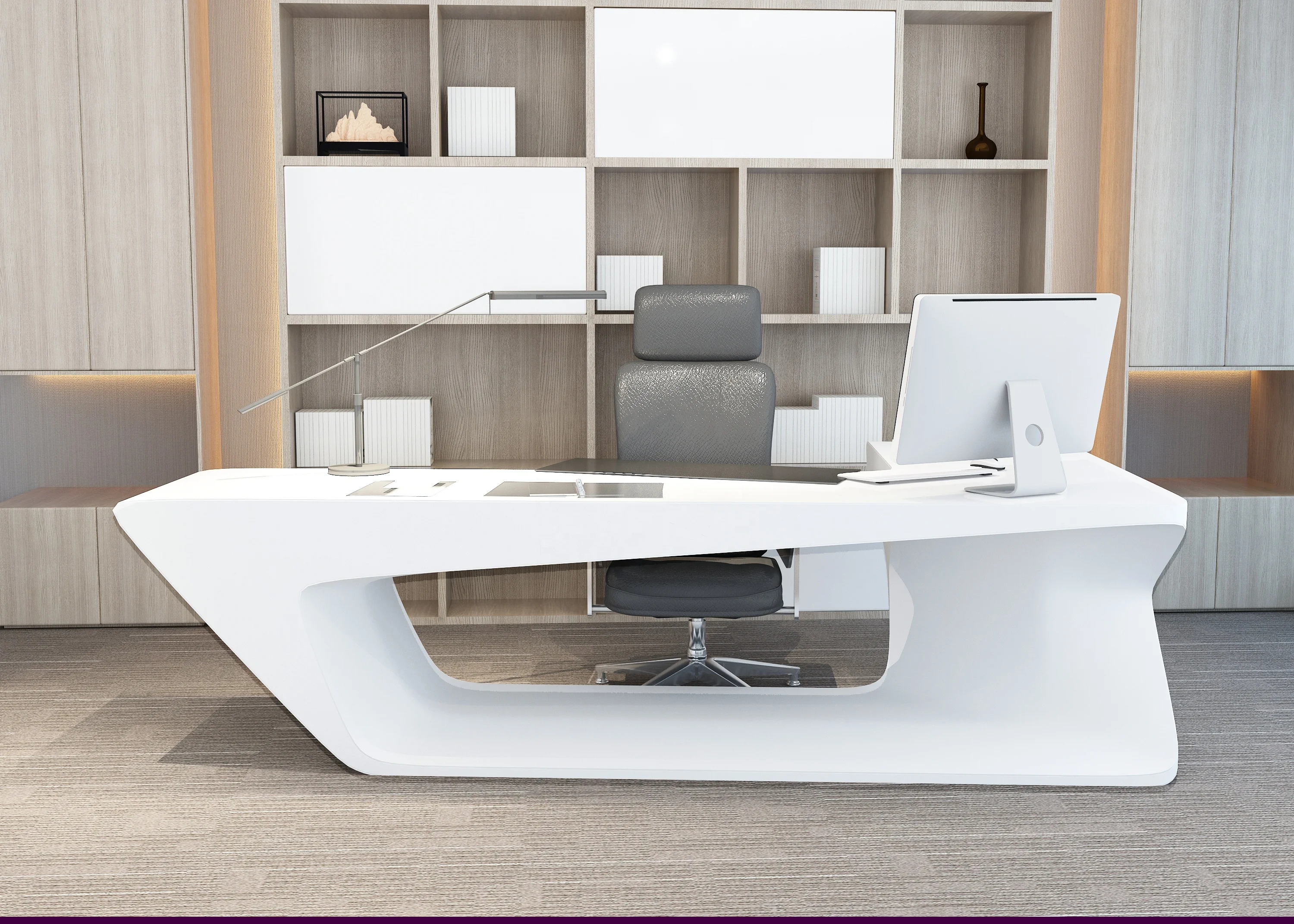
Factory hot sale custom made executive office desk furniture 