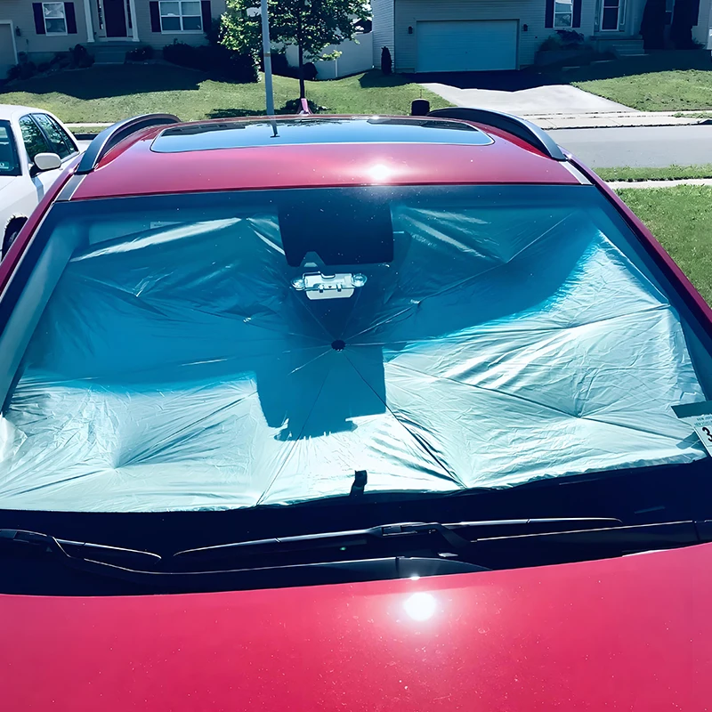 Custom Foldable Shading rate 90% Automatic protector parasol car front window car parasol