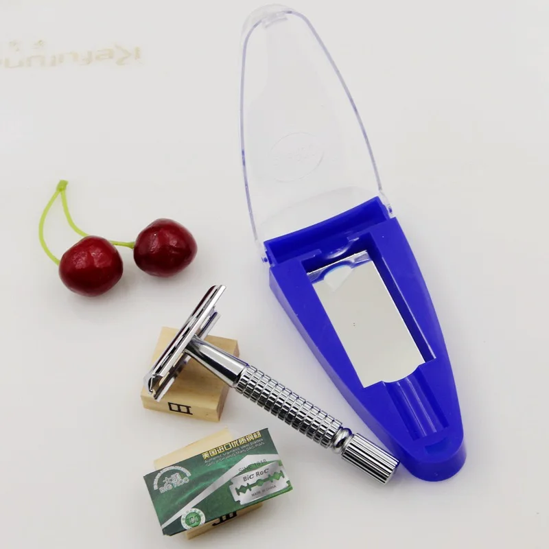 Face Use and Single Blade Feature Safety Razor Men