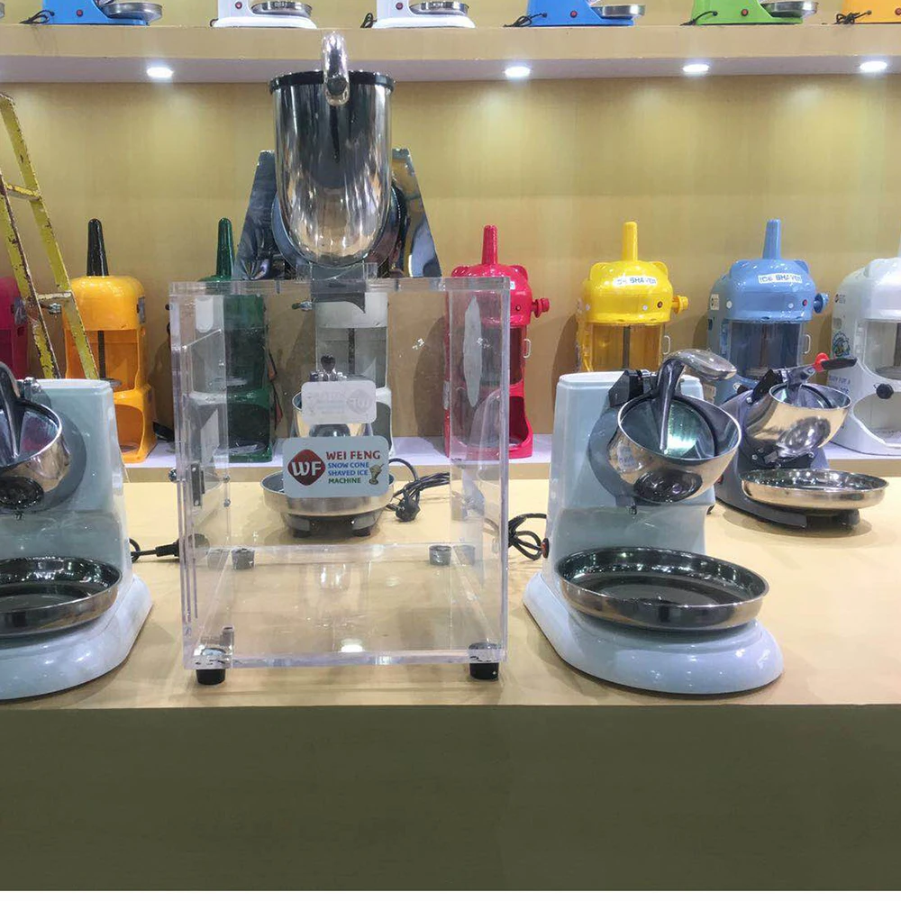 Fast Shipping Commercial Electric Ice Crusher Manual Block Ice Cube Crusher