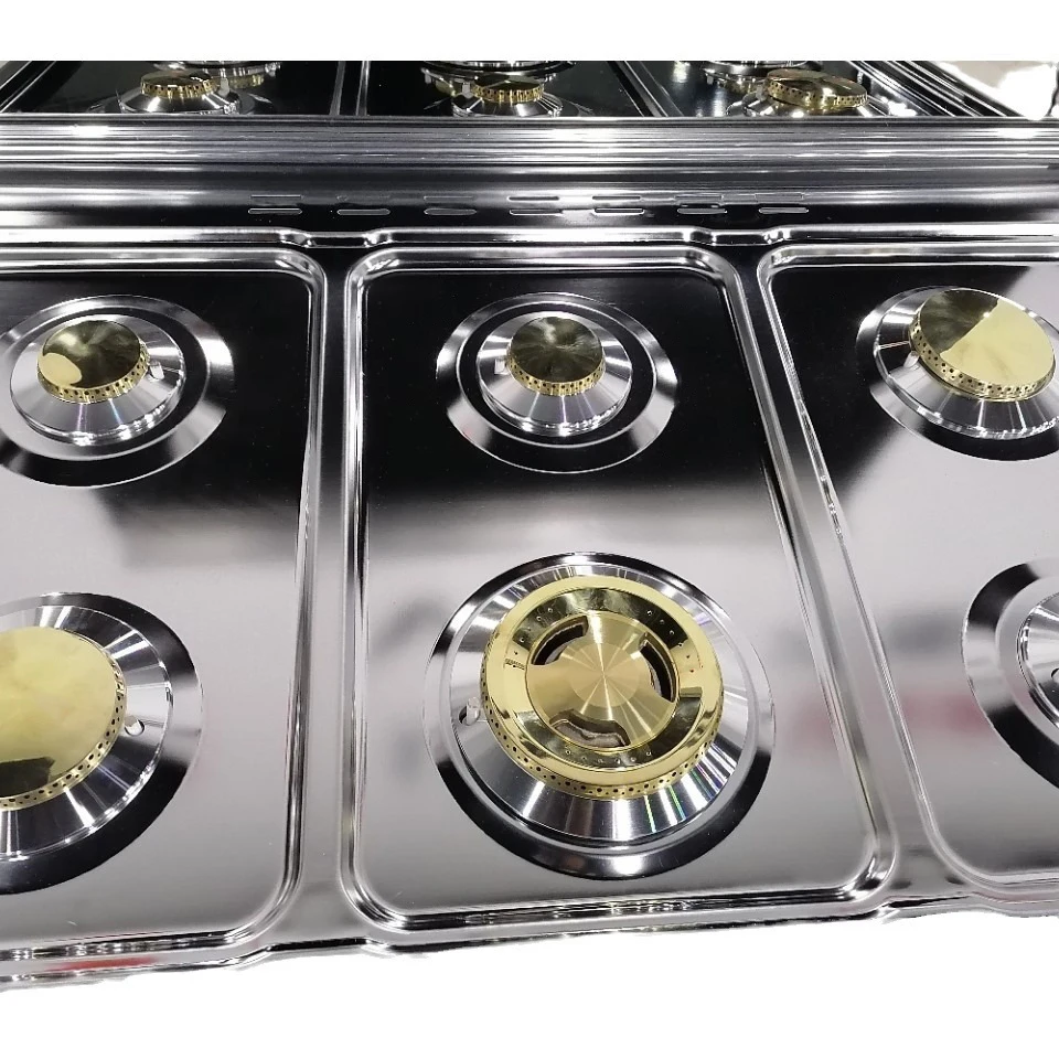 5 bocas 6 burner cooker five-burner gas range stove with oven and rotisserie grill