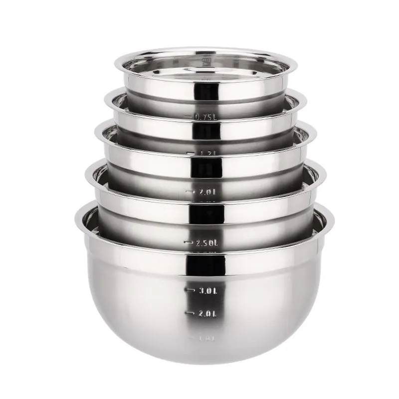 Wholesale Hammered Stainless Steel Cake Mixing Bowl for Kitchen scale with bowl Factory Supply