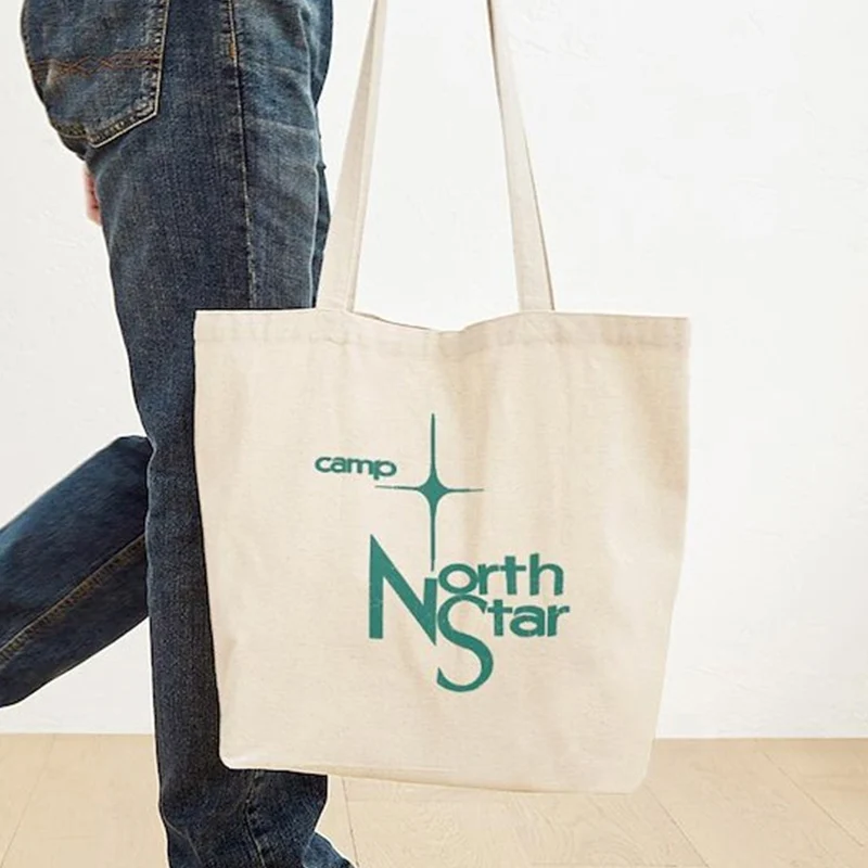 Eco Friendly Reusable Sublimation Printing Cotton Canvas Bag Wholesale Gift Packaging Shopping Bag with your design