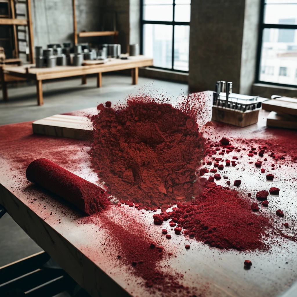 Iron Oxide Pigments for Concrete Dye Multiple Colors Including Red/Yellow/Blue/Green/Fe2O3 Aluminum Type Color Powder Appearance