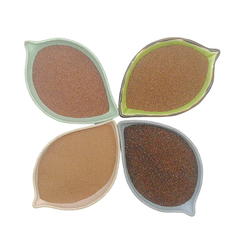 Natural Red Garnet Grit 30/60/80/120 Mesh Sandblasting Grade for Stone/Shot Blasting Steel Cutting Abrasives Use