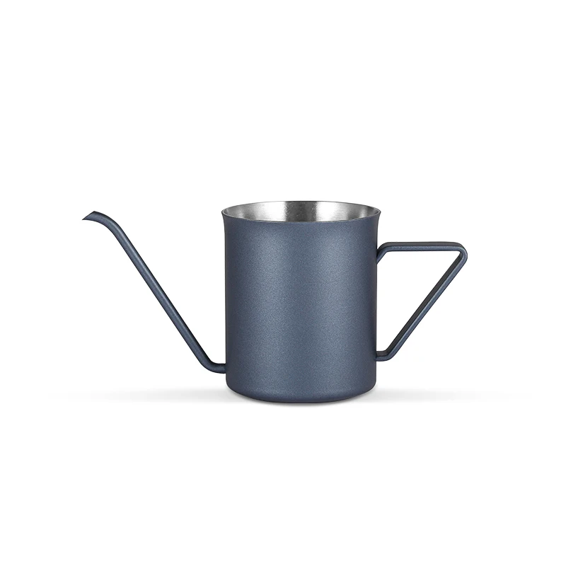 Factory directly sales MHW-3BOMBER Elf ear series Matte Blue Stainless Steel coffee Brewing gooseneck kettle